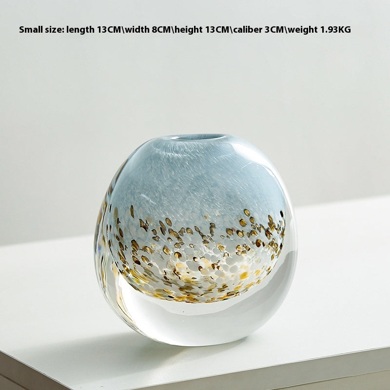 Modern Colored Glaze Hydroponic Flower Vase