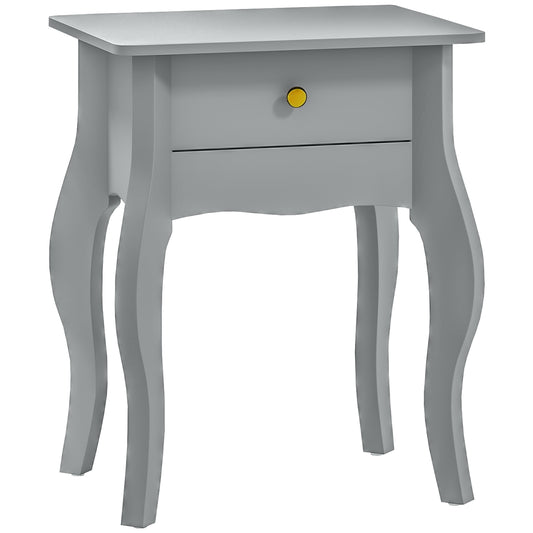 French Style Side Table With Drawer