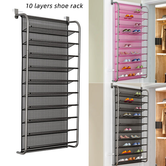 Dormitory storage shoe rack
