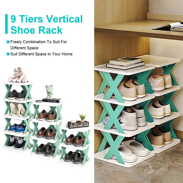 9Tier Space Saving Shoe Storage Shelf