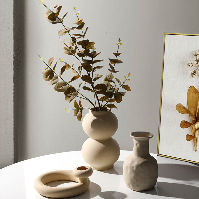 Modern Minimalist Ceramic Flower Vase