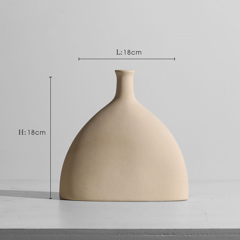 Modern Minimalist Ceramic Flower Vase