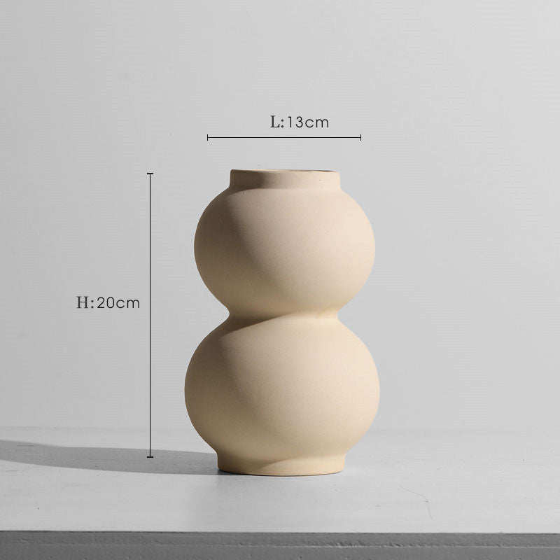 Modern Minimalist Ceramic Flower Vase