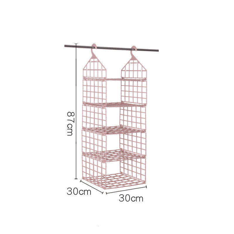 Foldable Space-saving Clothes Hanging Rack