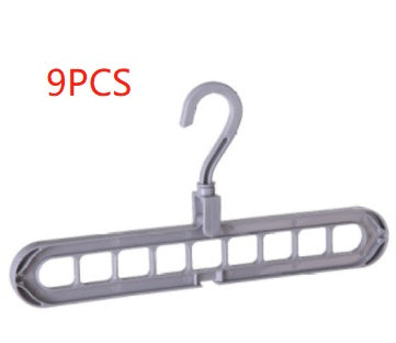 9-hole Clothes Hanger Space Saving Organizer