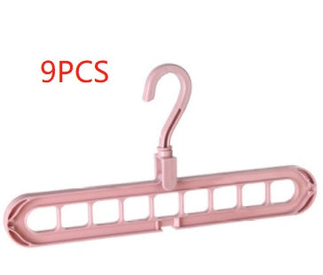 9-hole Clothes Hanger Space Saving Organizer