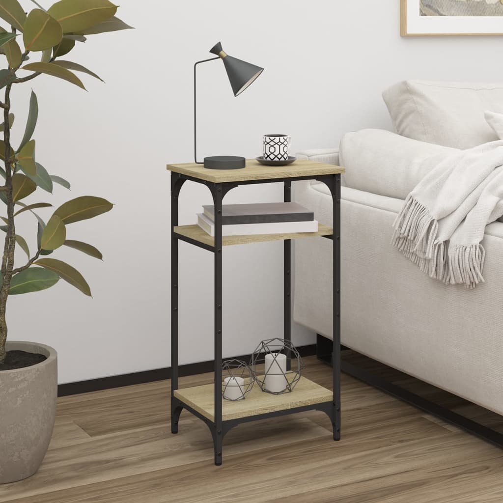 40x Sonoma Oak Wooden Side Table