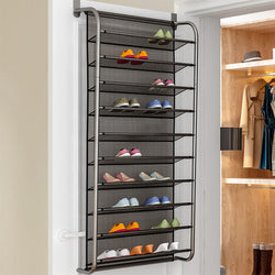 Dormitory storage shoe rack