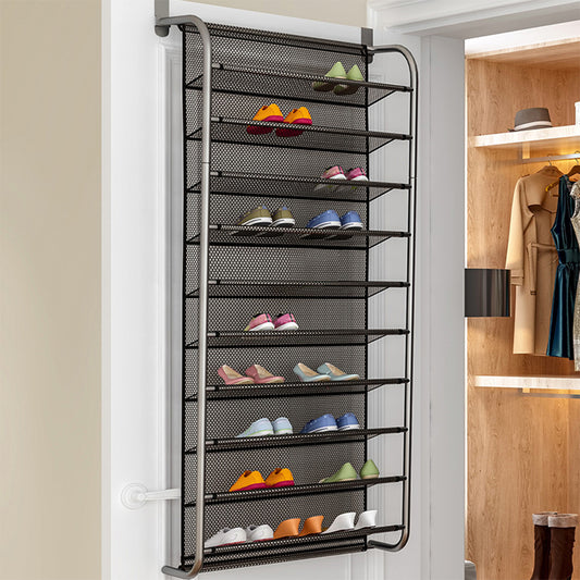 Dormitory storage shoe rack