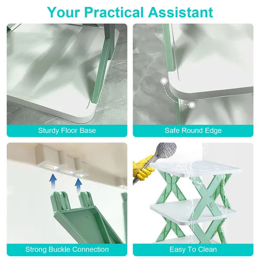 9Tier Space Saving Shoe Storage Shelf