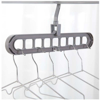 9-hole Clothes Hanger Space Saving Organizer