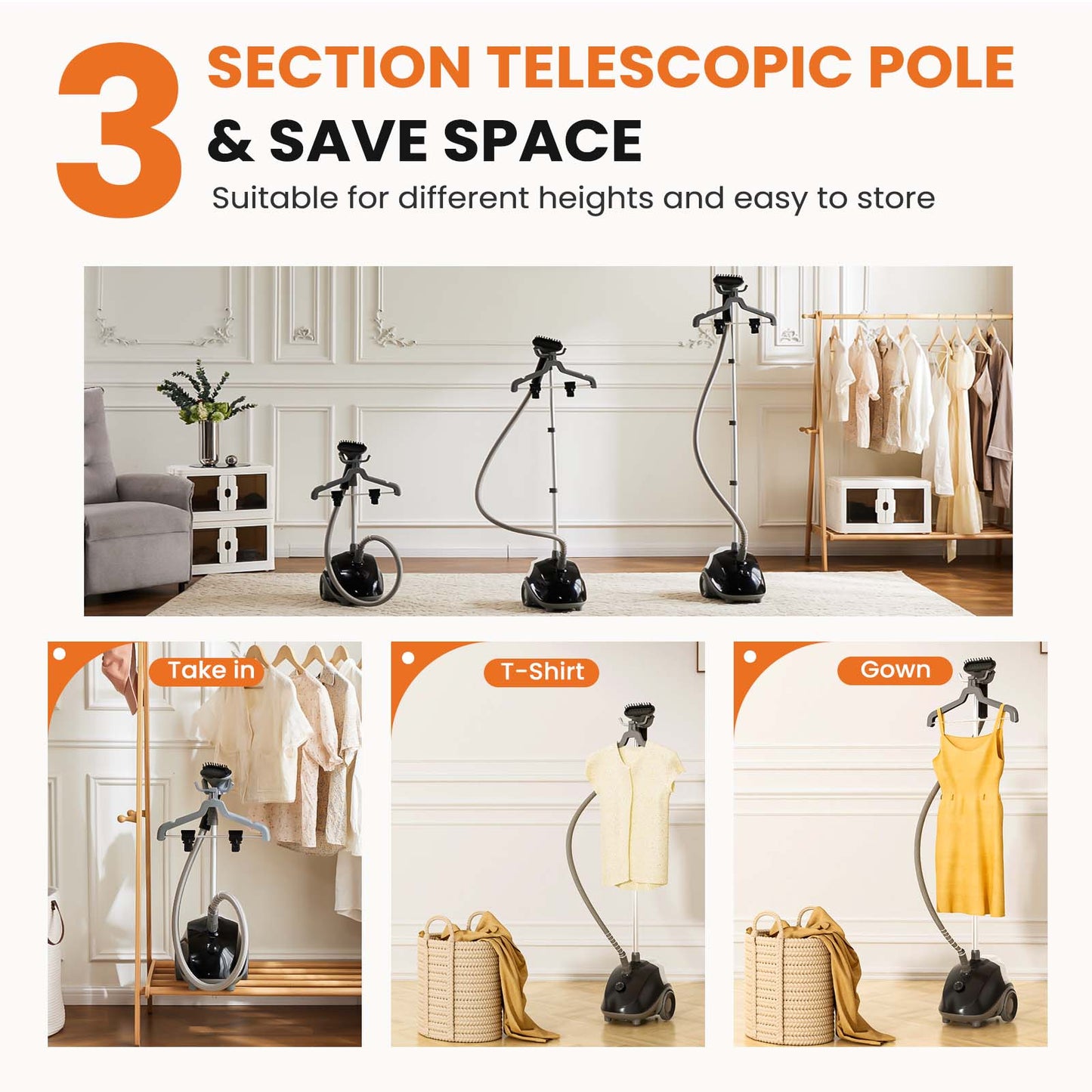 Standing Garment Steamer