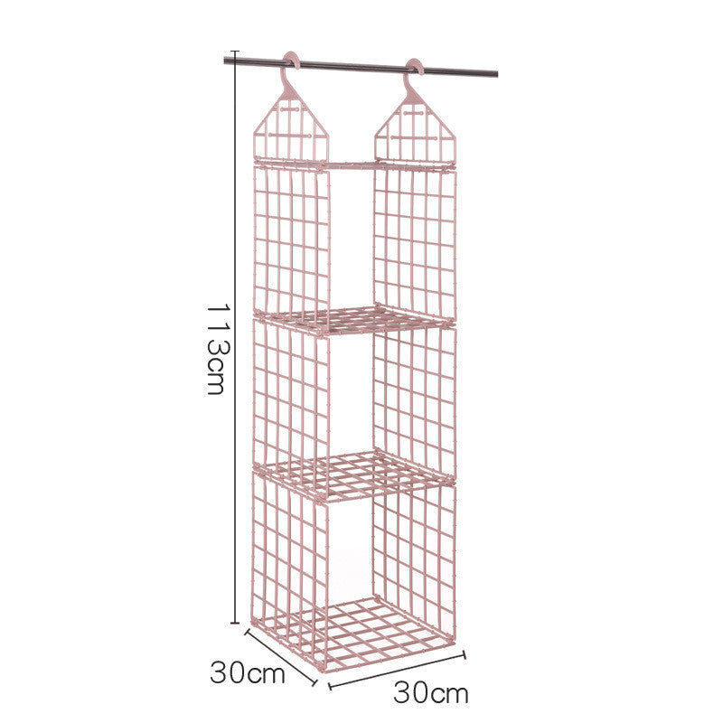 Foldable Space-saving Clothes Hanging Rack