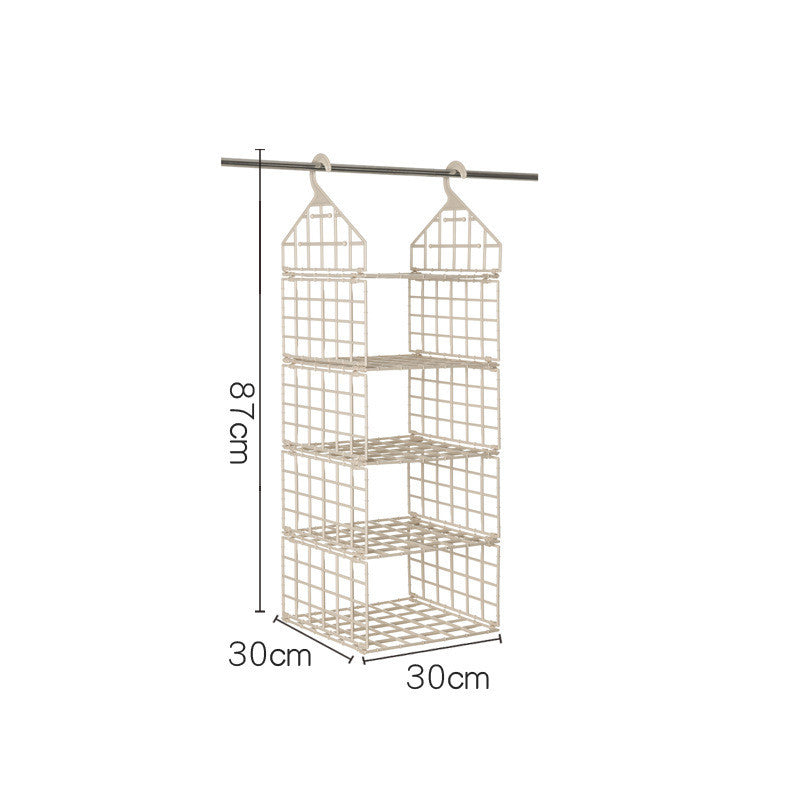 Foldable Space-saving Clothes Hanging Rack