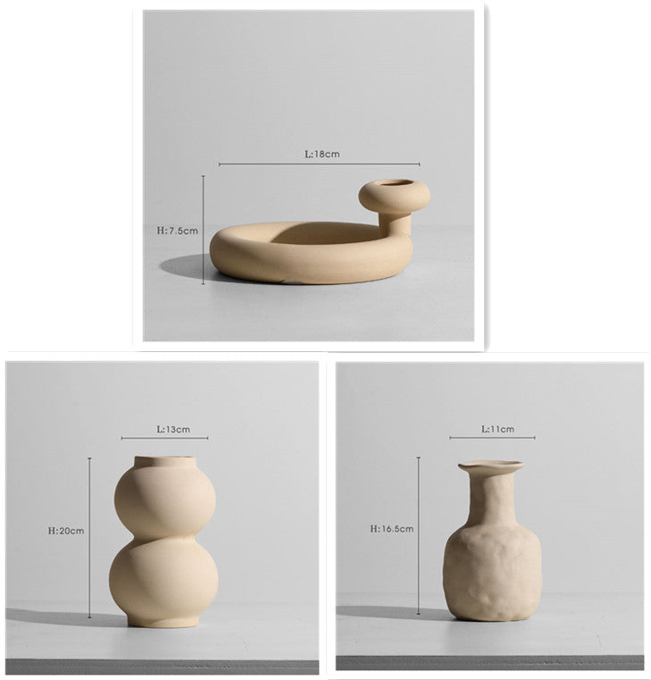 Modern Minimalist Ceramic Flower Vase