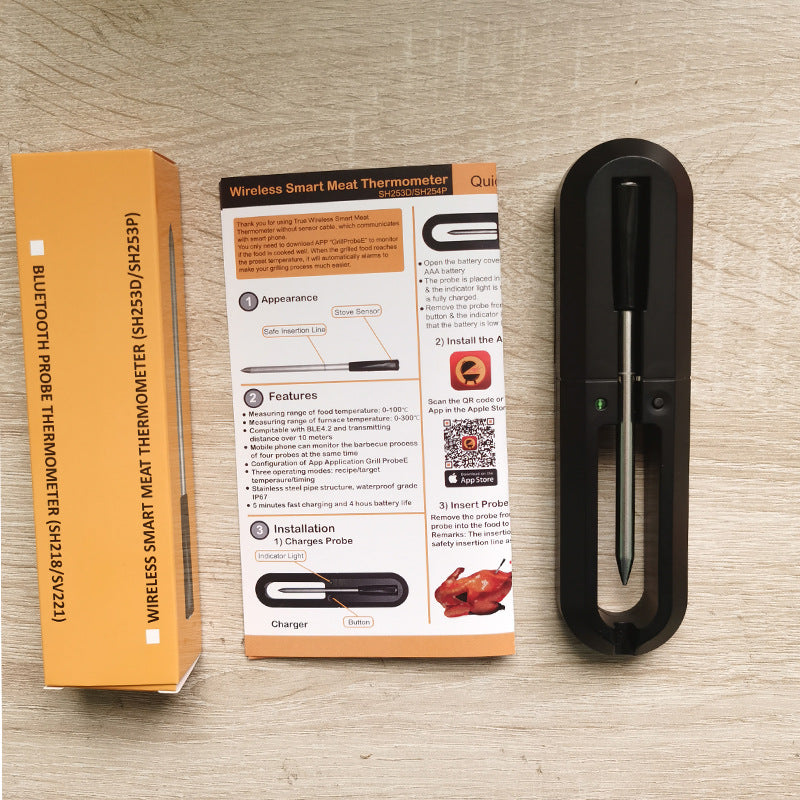 BBQ Wireless Thermometer Bluetooth For Smart Kitchen